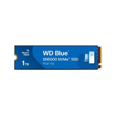 Western Digital 1TB WD Blue SN5000 NVMe SSD, Internal Solid State Drive - WDS100T4B0E-00CNZ0