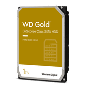 Western Digital 1TB WD Gold Enterprise Class SATA HDD, Internal Hard Drive, 7200 RPM, 128MB Cache - WD1005FBYZ