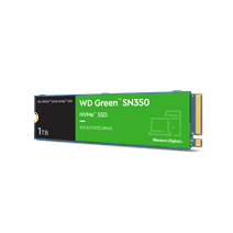 Western Digital 1TB WD Green SN350 NVMe SSD, QLC Internal M.2 2280 Solid State Drive - WDS100T3G0C