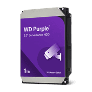 Western Digital 1TB WD Purple Surveillance HDD, Internal Hard Drive, 64MB Cache - WD10PURZ