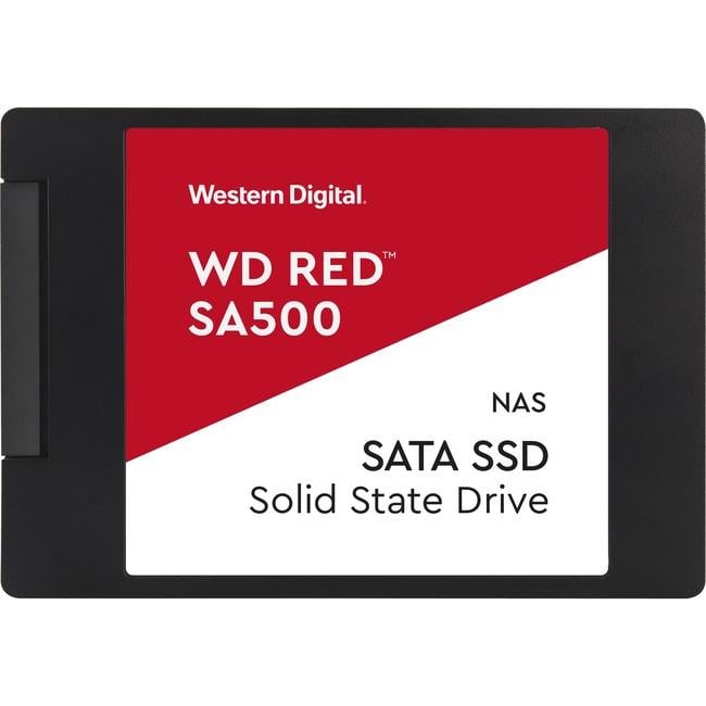 Western Digital 1TB WD Red SA500 NAS SATA SSD, Internal 2.5”/7mm Cased Solid State Drive - WDS100T1R0A-68A4W0