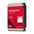 thumbnail image 1 of Western Digital 22TB WD Red Pro NAS SATA HDD, 3.5" Internal Hard Drive HDD, 7200 RPM, 512MB Cache, CMR - WD221KFGX, 1 of 3