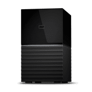 Western Digital 24TB WD My Book Duo, Desktop RAID Hard Drive HDD, USB 3.2 Gen 1 - WDBFBE0240JBK-NESN