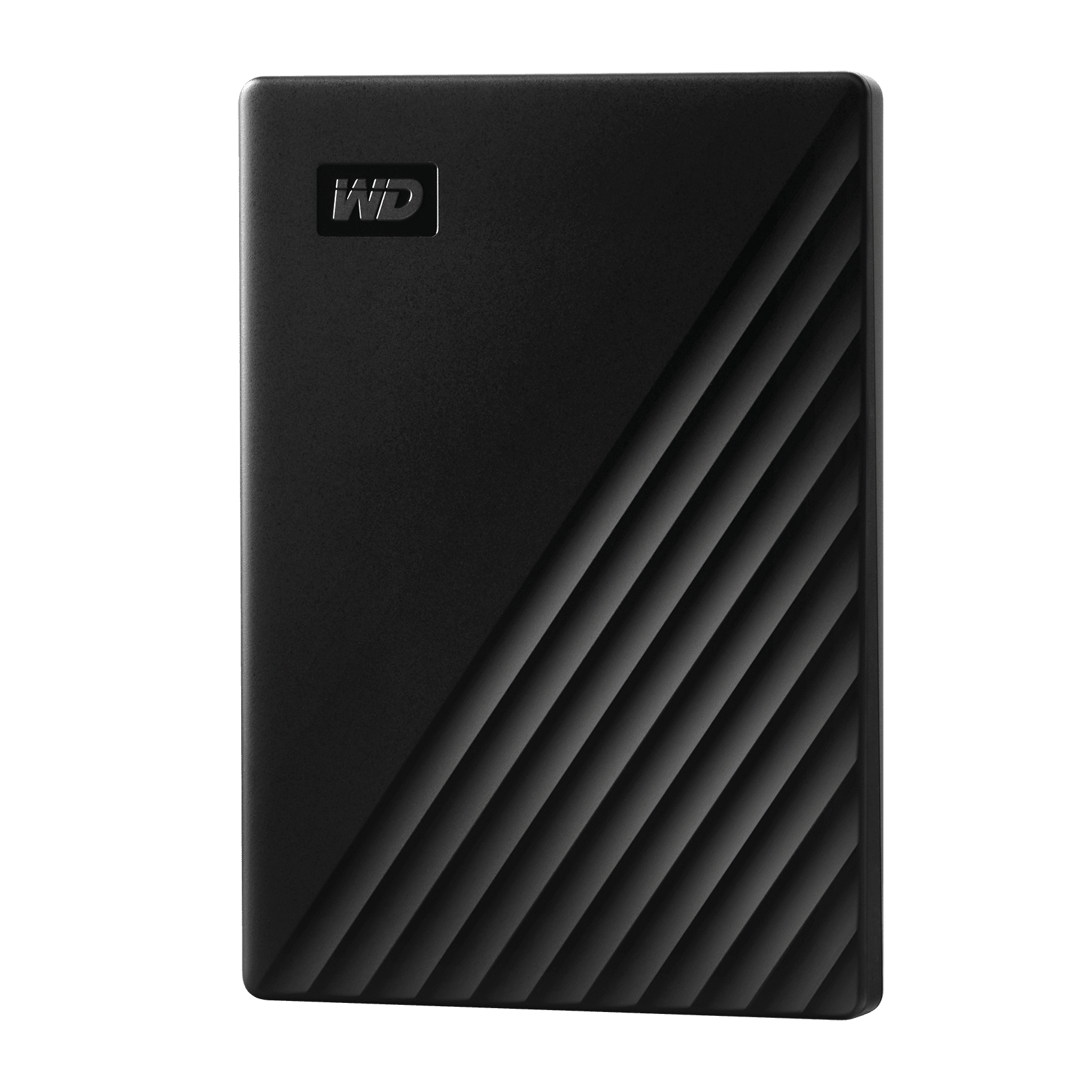 WD 2TB My Passport, Portable External HDD Storage, USB Backup, Black ...