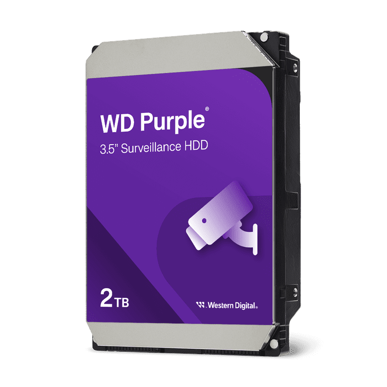 Western Digital WD22PURZ（3.5インチ HDD 2TB） Western Digital 2TB WD Purple Surveillance Hard Drive, 256MB Cache