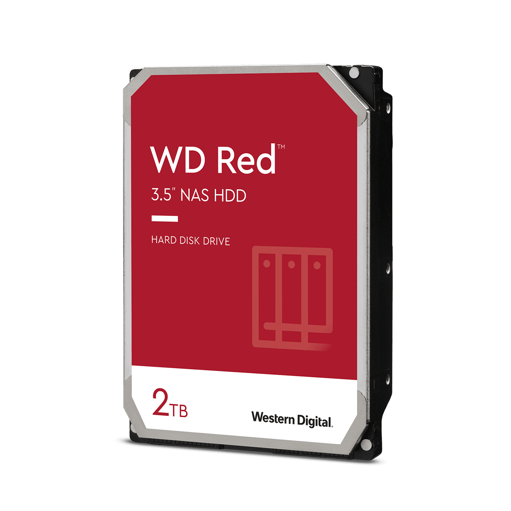 Western Digital 2TB WD Red NAS HDD, Internal 3.5'' Hard Drive