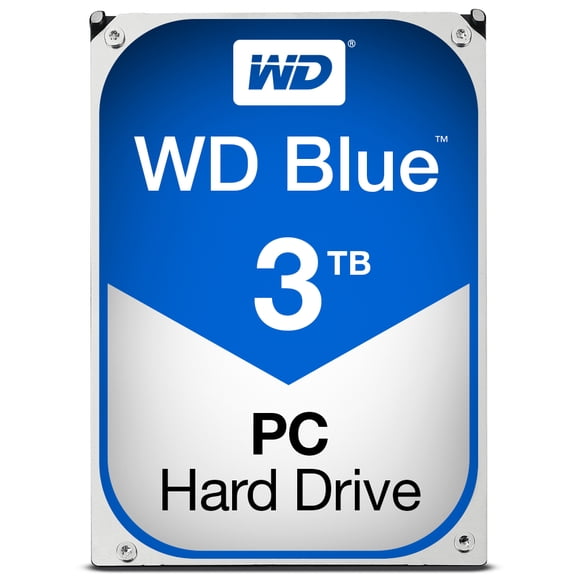 WD WD30EZRZ Blue 3TB Desktop HDD 5400 RPM SATA 3 64MB Cache 3.5 Inch