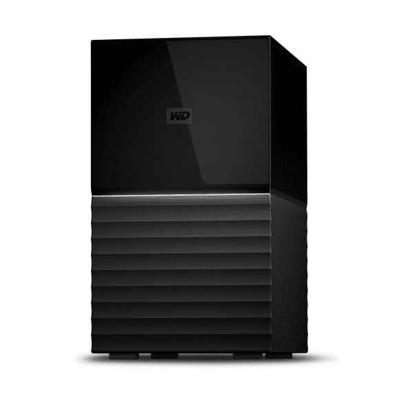 Western Digital 44TB WD My Book Duo, Desktop RAID Hard Drive HDD, USB 3.2 Gen 1 - WDBFBE0440JBK-NESN