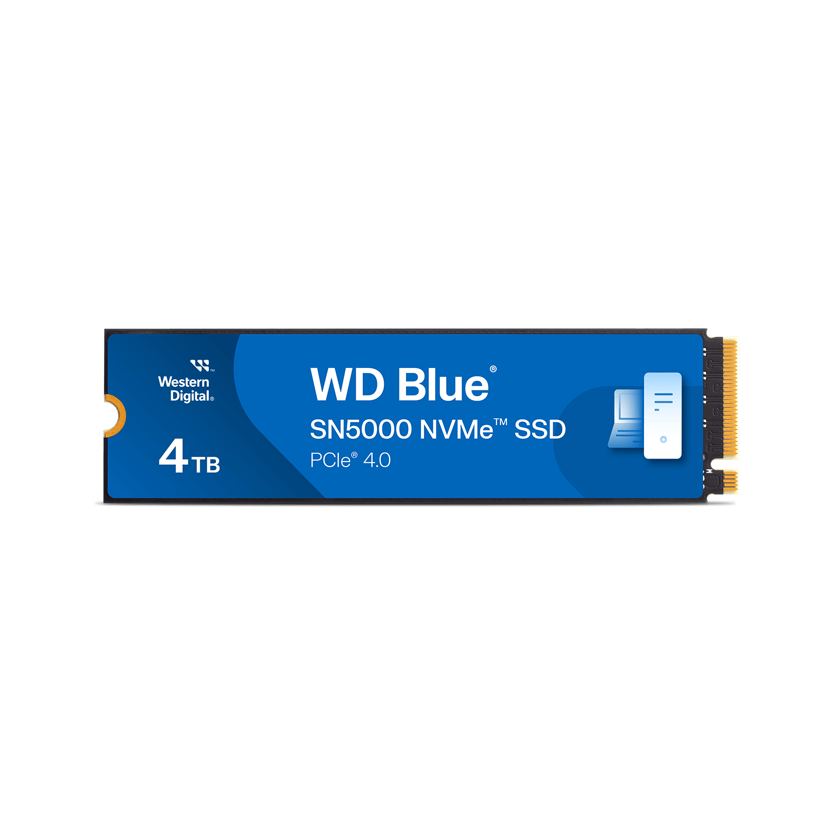 Western Digital 4TB WD Blue SN5000 NVMe Internal SSD - WDS400T4B0E
