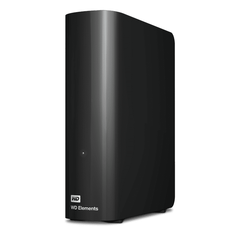 WD 4TB Elements Desktop Hard Drive, USB 3.0/2.0, Compact, Plug-and