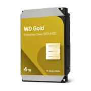 Western Digital 4TB WD Gold Enterprise Class SATA HDD, 3.5" Internal Hard Drive HDD, 7200 RPM, 256MB Cache, CMR - WD4004FRYZ