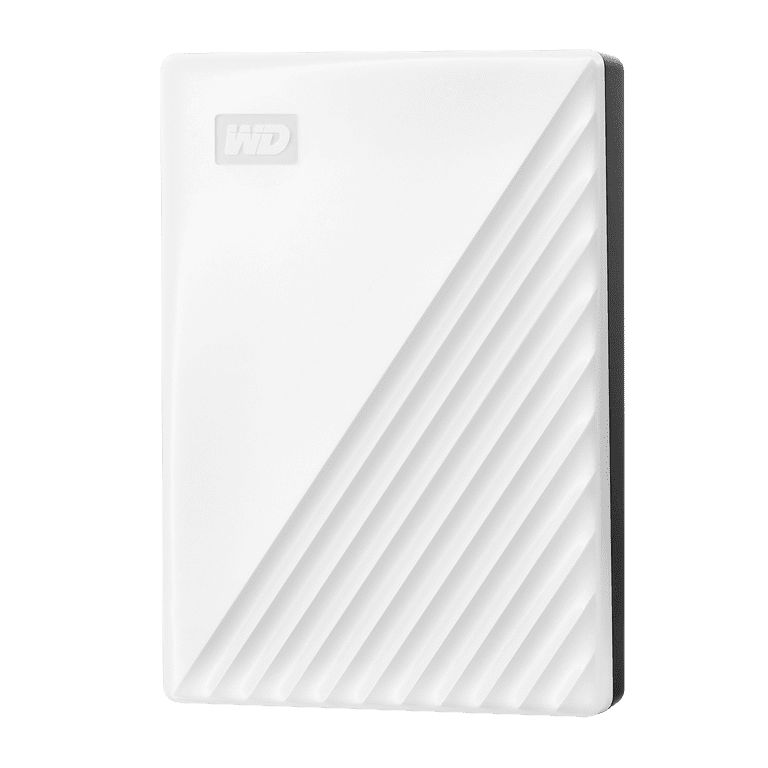 WD My Passport 4TB ホワイト WD 4TB My Passport, USB HDD Storage, Portable External Hard Drive