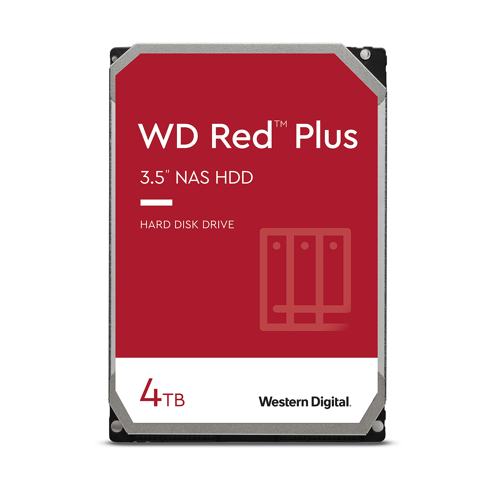 dateret kindben Laboratorium Western Digital 4TB WD Red NAS HDD, Internal 3.5'' Hard Drive, 256 MB Cache  - WD40EFAX - Walmart.com