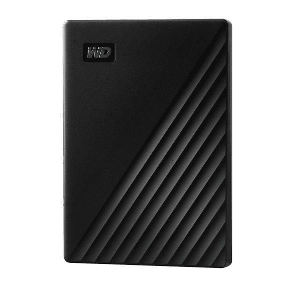 Western Digital 5TB WD My Passport, Portable External Hard Drive HDD, Black - WDBPKJ0050BBK-WESN