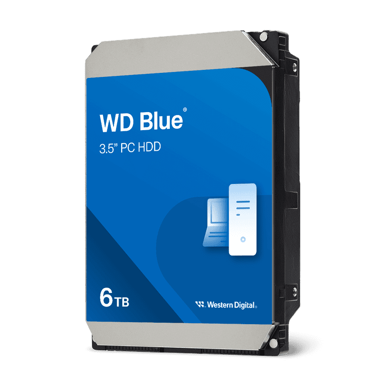 WD 6TB Blue HDD, Desktop PC Internal Drive, 3.5'', 5400 RPM WD 6TB Blue HDD, Desktop PC Internal Drive, 3.5'', 5400 RPM