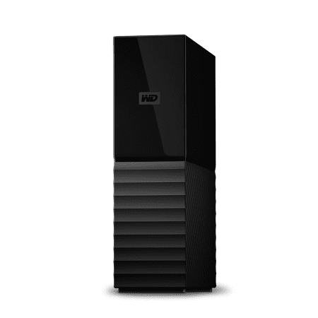 Western Digital 8TB WD My Book, USB 3.2 Gen 1, External Hard Drive HDD - WDBBGB0080HBK-NESN
