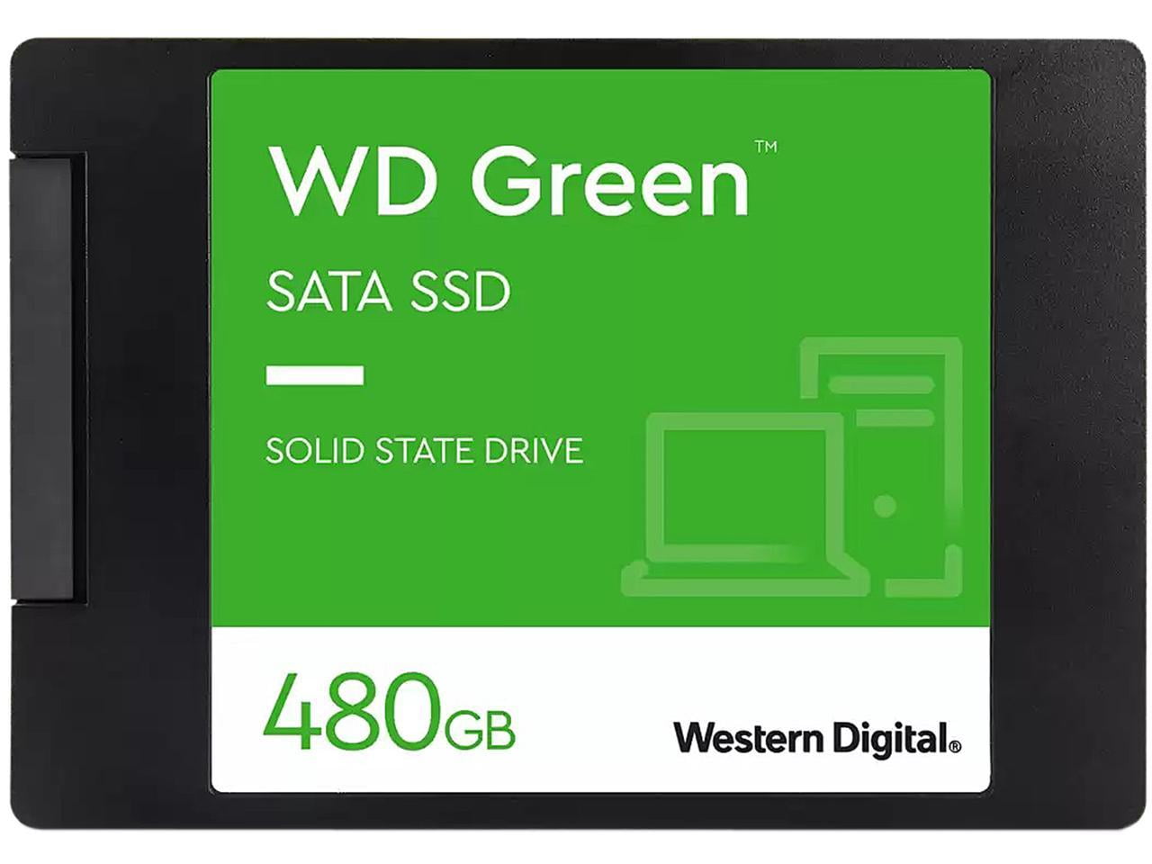WD Green WDS480G3G0A 480 GB Solid State Drive 2.5" Internal SATA SATA/600