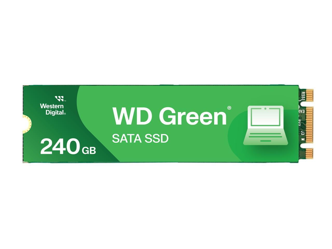 [d]SSD240GBx2 Western Digital 240GB WD Green SATA SSD, Internal M.2 2280