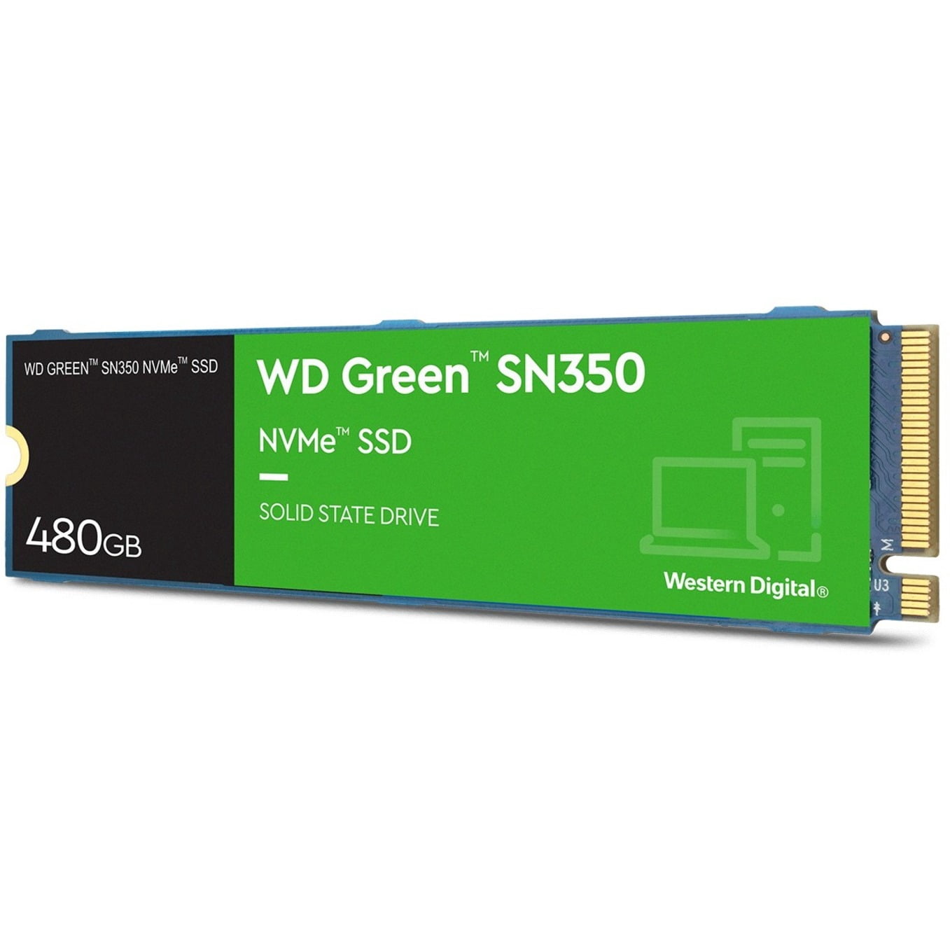 新品　未開封　WD Green SN350 NVMe SSD 2TB Western Digital 2TB WD Green SN350 NVMe SSD, QLC Internal M.2 2280