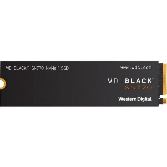 WD_BLACK 2TB SN770 NVMe SSD, Internal Gaming Solid State Drive - WDS200T3X0E-00B3N0