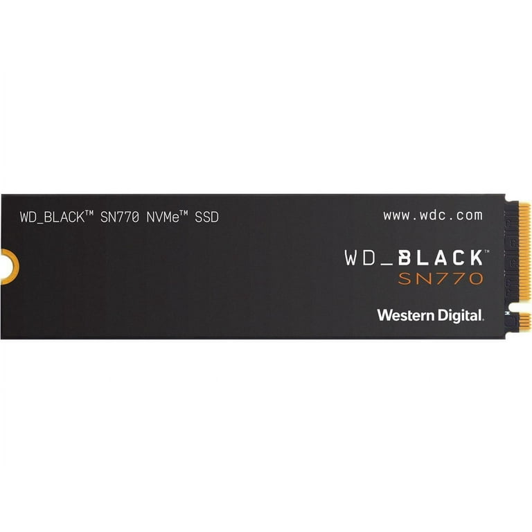 Western Digital WD_BLACK 2TB SN770 NVMe SSD, PCIe Gen4, Up to