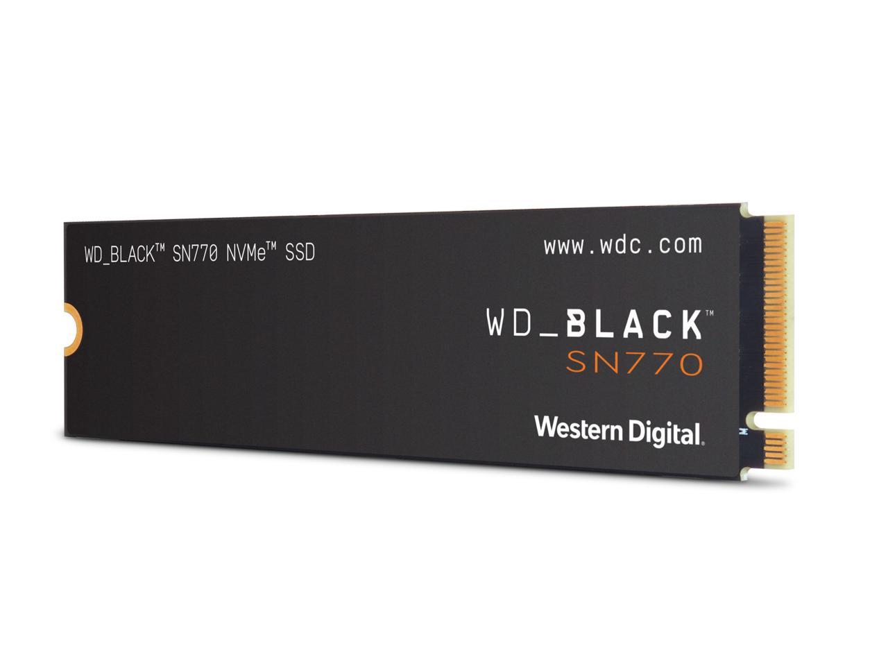 Western Digital WD_BLACK SN770 M.2 2280 500GB PCIe Gen4 16GT/s, up to 4 Lanes Internal Solid State Drive (SSD) WDS500G3X0E - image 1 of 20