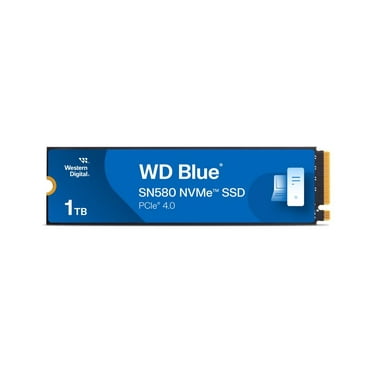 WD Blue 1TB SN580 NVMe SSD, Internal Solid State Drive - WDS100T3B0E-00CHF0