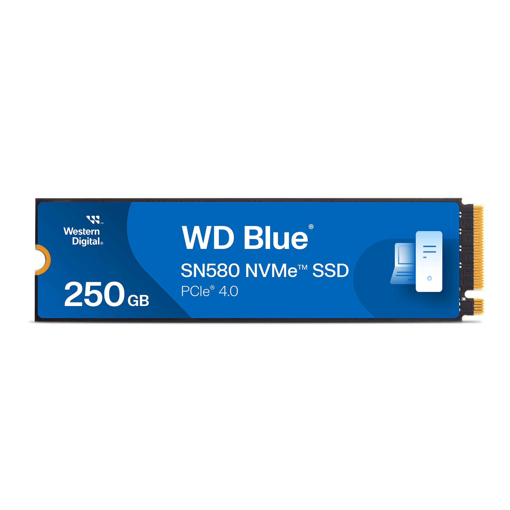 WD Blue 2TB SN580 NVMe SSD, Internal SSD - WDS200T3B0E-00CHF0