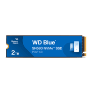 WD Blue 2TB SN580 NVMe SSD, Internal SSD - WDS200T3B0E-00CHF0