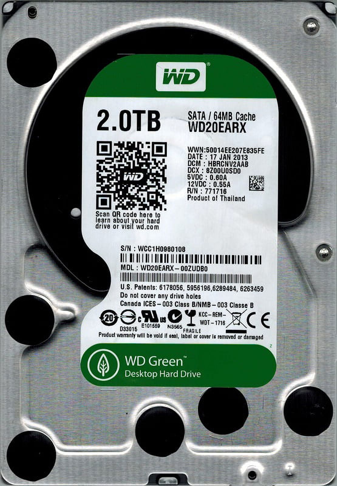 赤字超特価，お買い得 Western Digital WD20EARX 2TB HDD