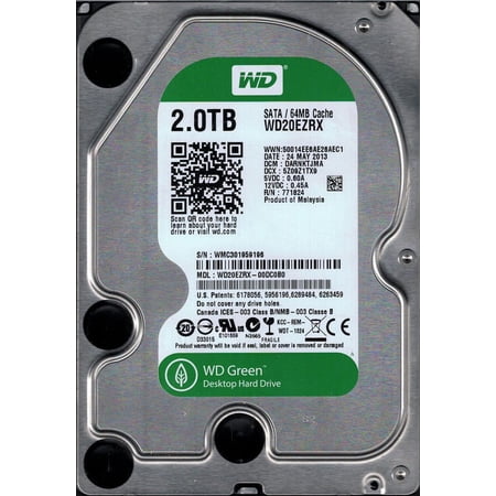 Western Digital WD20EZRX-00DC0B0 DCM: DARNKTJMA 2TB