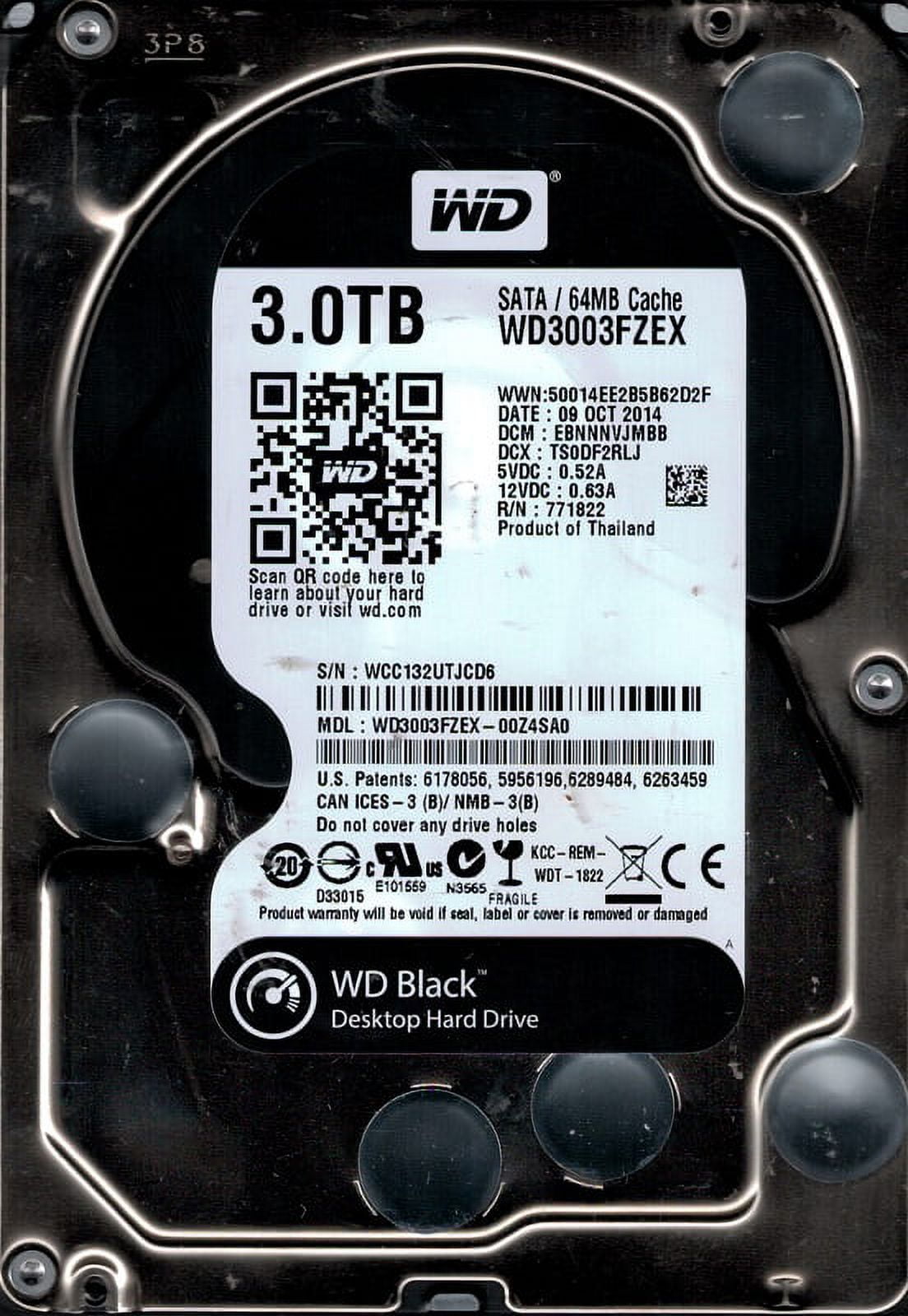Western Digital WD3003FZEX-00Z4SA0 DCM: EBNNNVJMBB 3TB