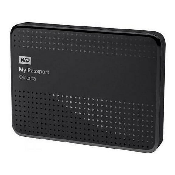 Western Digital WDBZKS0010 1TB My Passport Cinema 4K Movie Storage