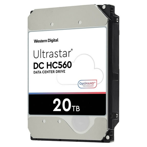 Western Digital WUH722020BL5204 (HDD-A20T-WUH722020BL5204) 20TB 3.5" SAS12Gb/s7.2kRPM 0F38652 Internal Hard Drive