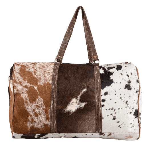Western Duffel Hopofly Prodigious Leather Hairon Travel Weekender Duffle Bag