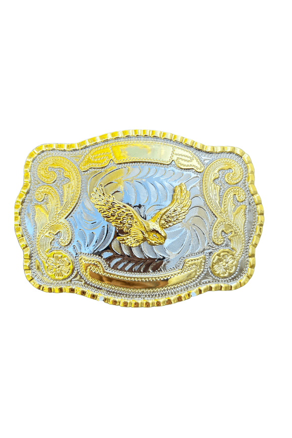 Western Eagle Belt Buckle 5.5" x 4" Hebilla con guila Estilo Vaquera