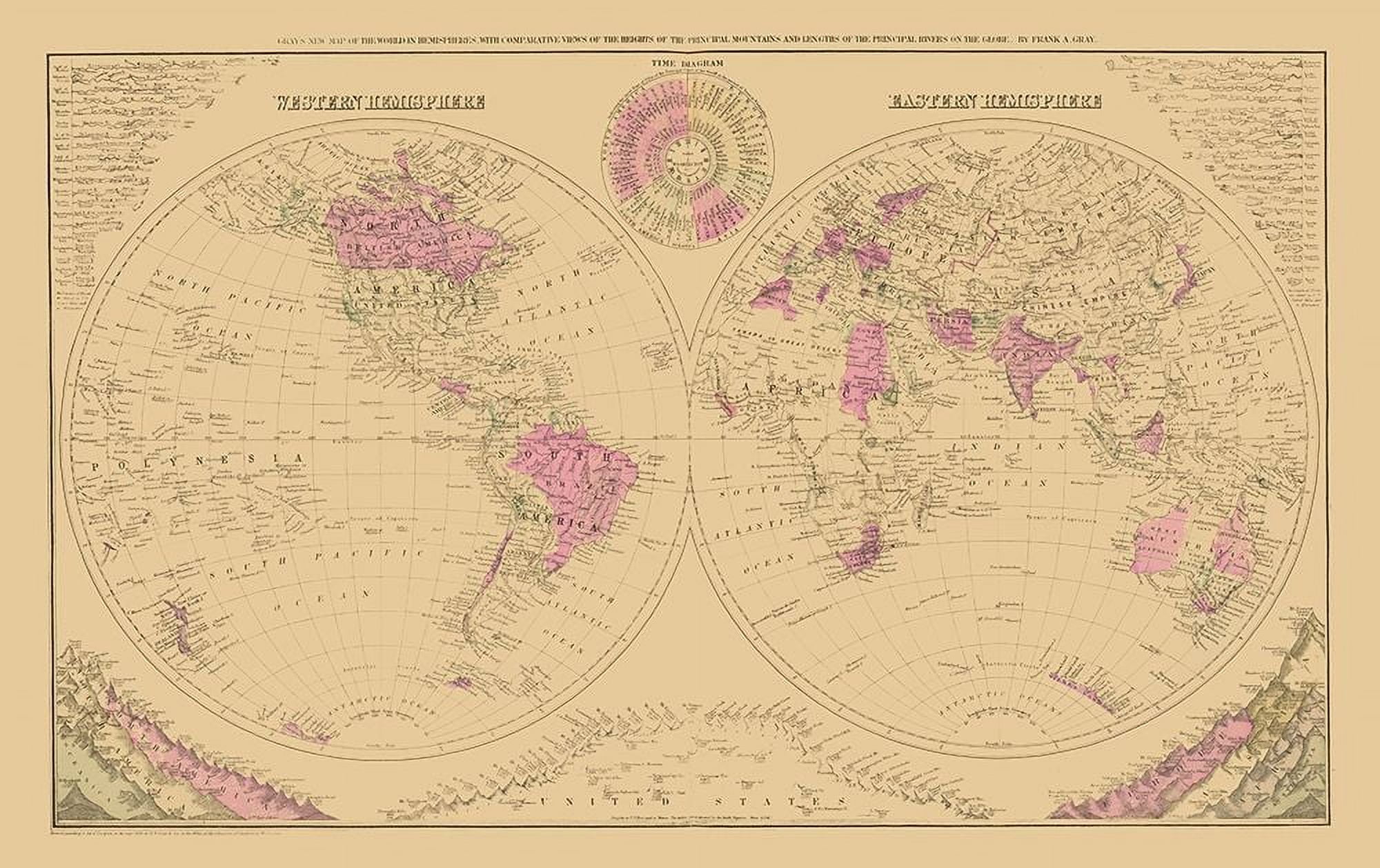 Western Eastern Hemisphere Gray By Gray 24 X 15 Walmart western-eastern-hemisphere-gray-by-gray-24-x-15-walmart