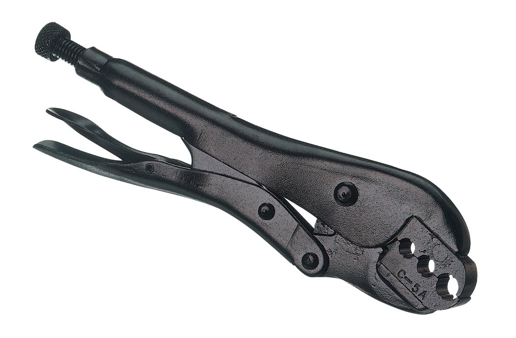 Western Enterprises Hand-Held Ferrule Crimp Tools, 5/16 in; 11/32 in; 27/64 in, Black