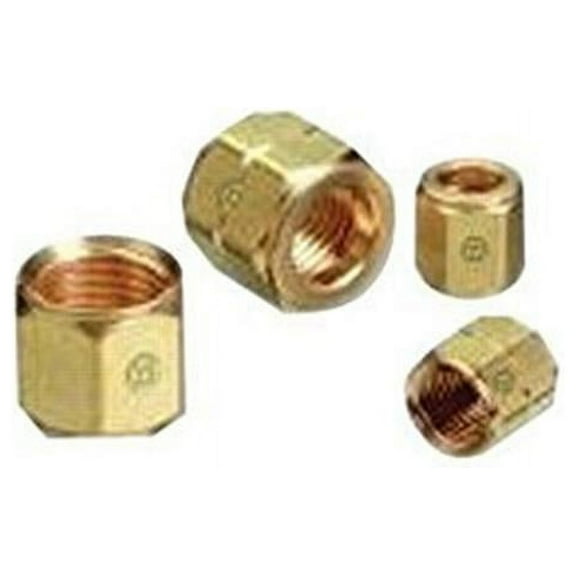 Hose Nut, 200 PSIG, Brass, A-Size, Oxygen