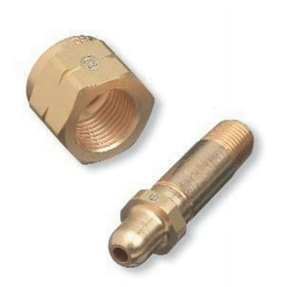 Regulator Inlet Nut, Hydrogen; Natural Gas, Brass, CGA-350, 0.83 in to 14 NGO, LH Female