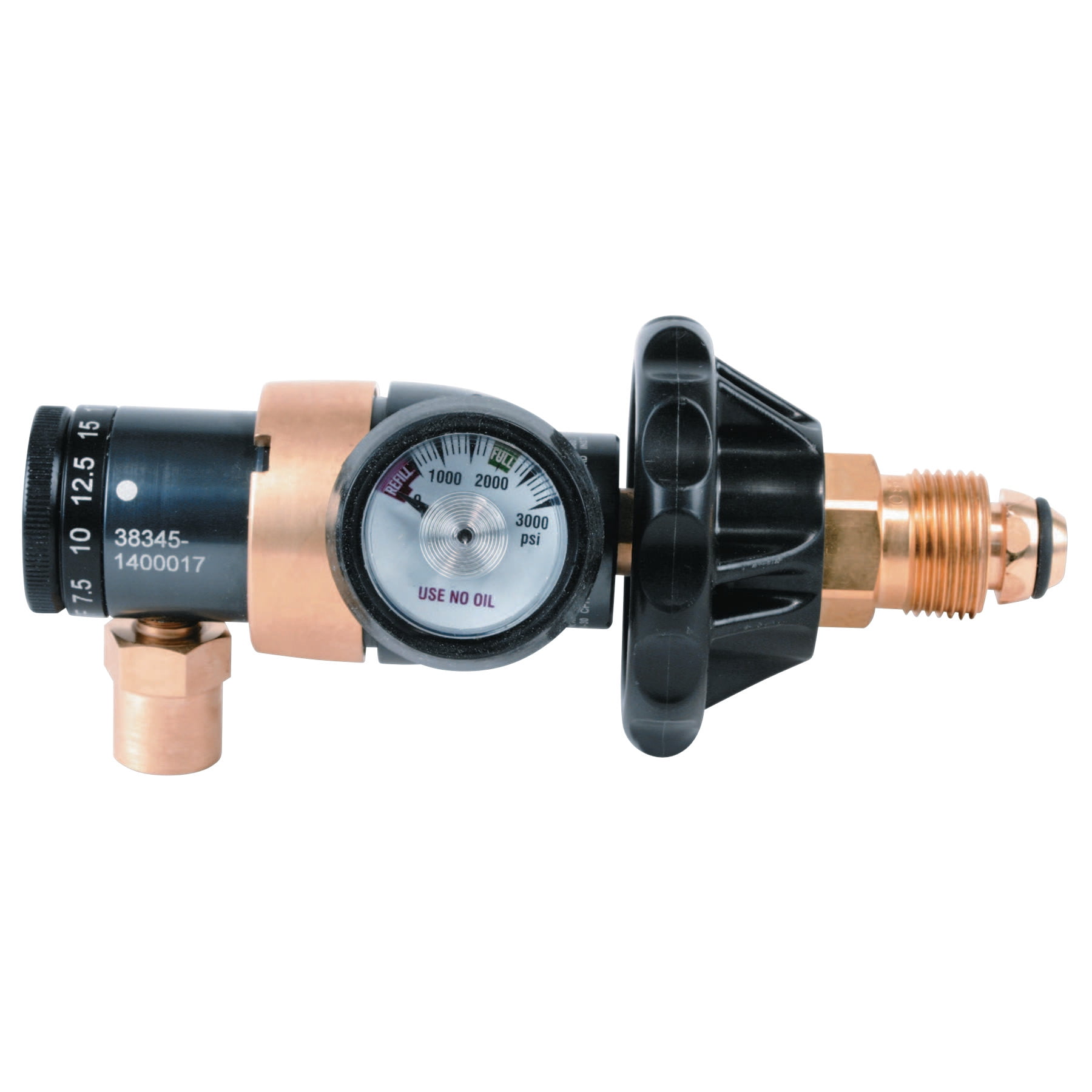 Western Enterprises Regulators, CO2/Argon, 0-60 CFH, CGA-580, 3,000 psi inlet