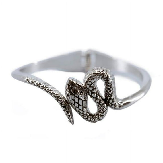 Western Fashion 1238 Snake Bracelet, Silver