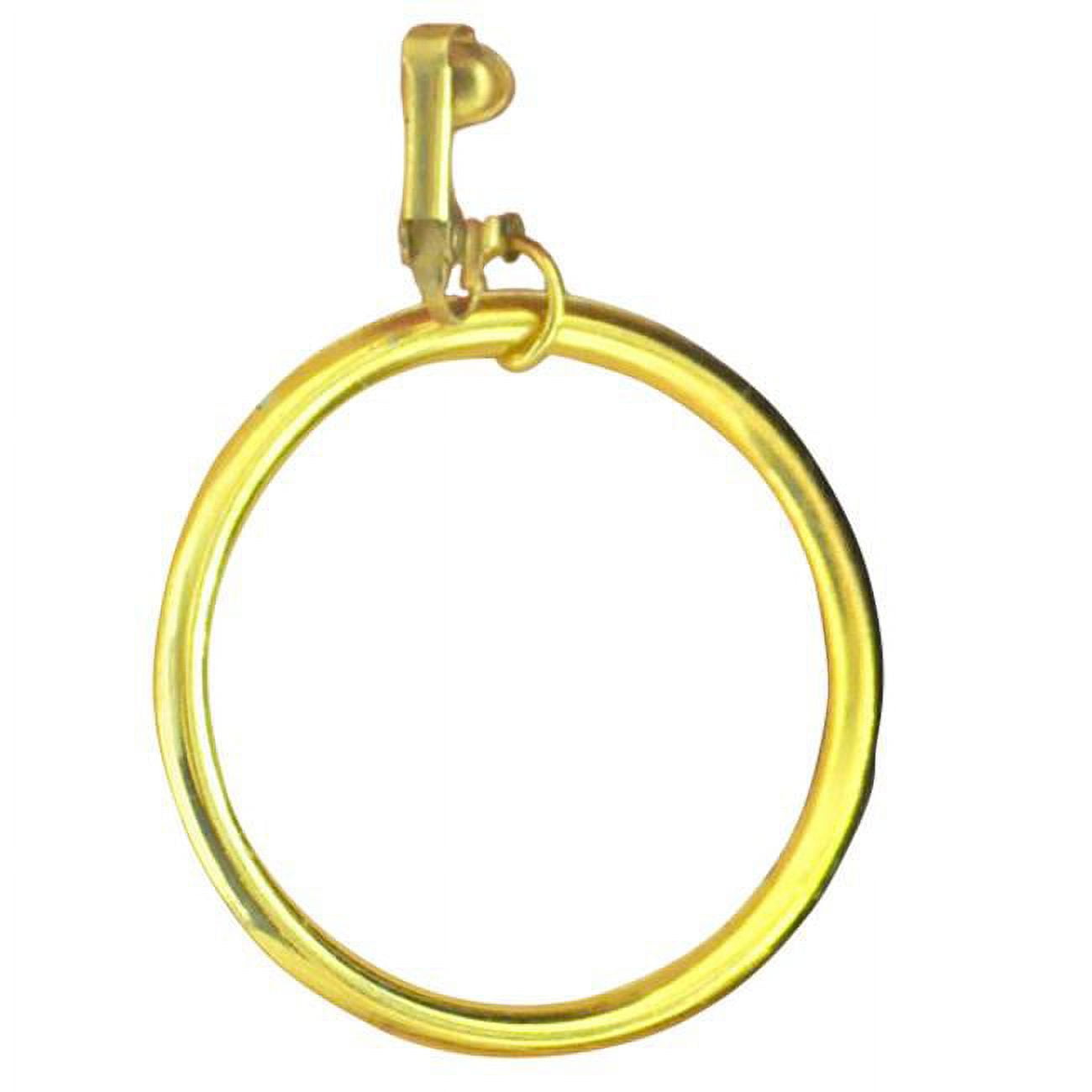 Western Fashion 1277 Pirate Hoop Earring, Gold
