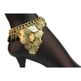 thumbnail image 1 of Western Fashion 1597-G Coin Anklet, Gold, 1 of 1