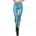 thumbnail image 1 of Western Fashion 19000-BLU-XL Mermaid Leggings, Blue - Extra Large, 1 of 1