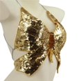 thumbnail image 1 of Western Fashion 2278-GLD Beaded Butterfly Top, Gold, 1 of 1