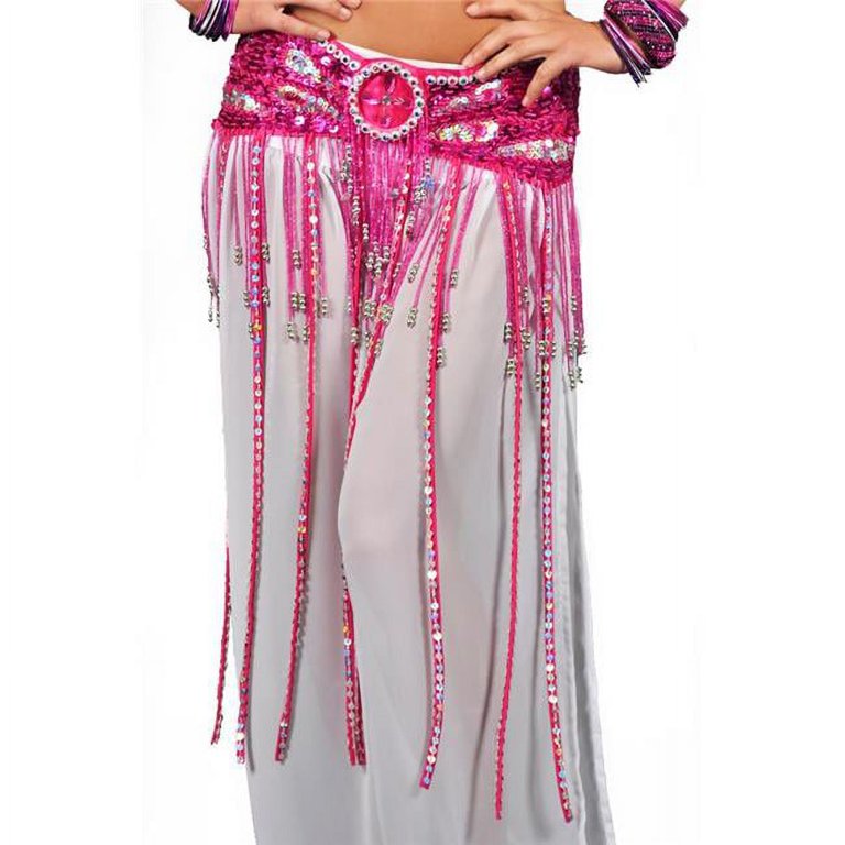 Sequin satin belt Cummerbund Waist 26”-31” belt Beaded Sequin Satin Festive  main image 2