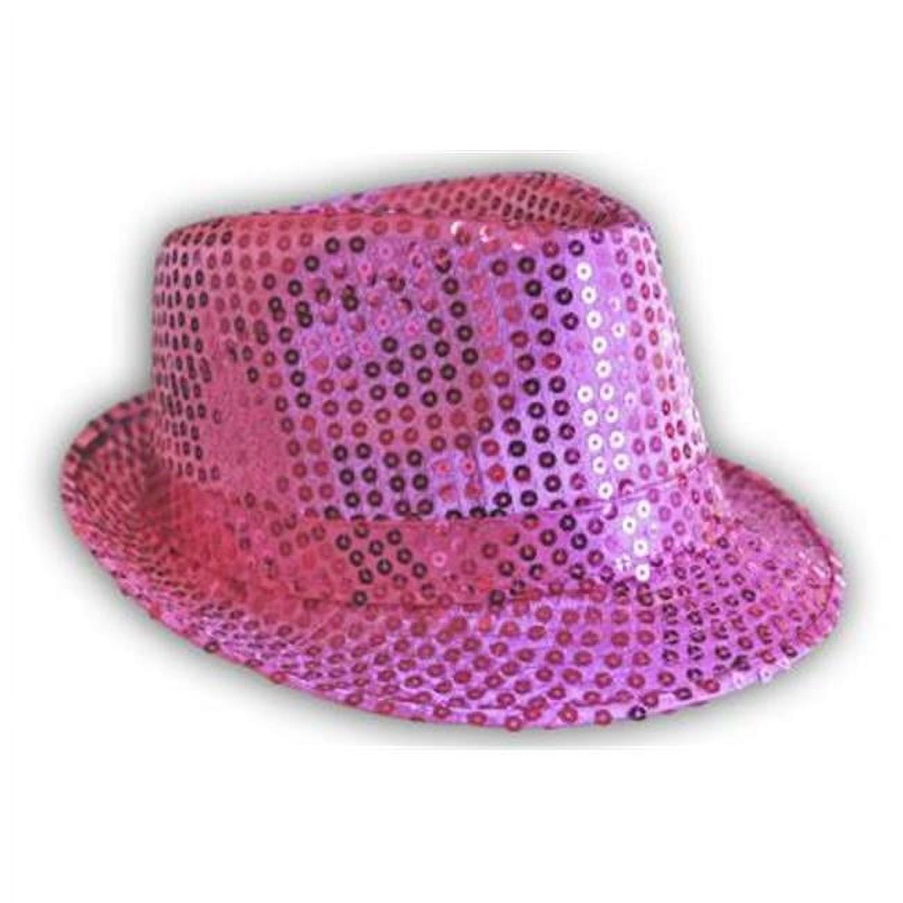 Fuchsia Faux Leather Band Solid Panama Hat Panama Hat with Faux Leather Band Accent – Terra Cottage main image 3