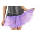 thumbnail image 1 of Western Fashion 510-PRP Mini Ruffle Petticoat, Purple - One Size, 1 of 1