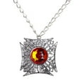 thumbnail image 1 of Western Fashion 55019 Vampire Necklace, Antique Silver, 1 of 3